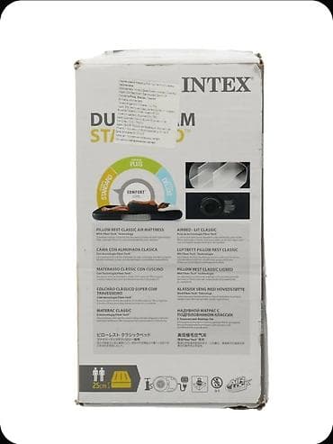 Матрасы: Надувной матрас, Новый, Двуспальный, Intex, Платная доставка, длина - 203 см — 9
