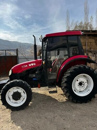 Тракторы ЛТЗ: Трактор YTO X 704 Юто комплект сатылат абалы жакшы Прессподборщик — 4