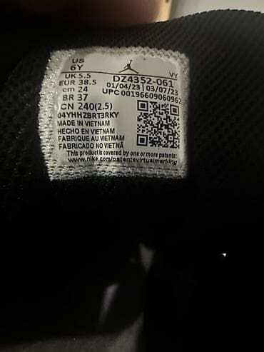 nike react: Мужские кроссовки, 38.5, Air Jordan, Новый, цвет - Черный, Самовывоз, Бесплатная доставка, Платная доставка — 5