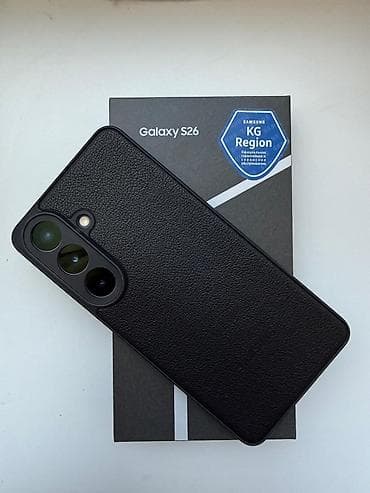 Samsung Galaxy S26, Б/у, 256 ГБ, цвет - Черный, 2 SIM, eSIM — 1