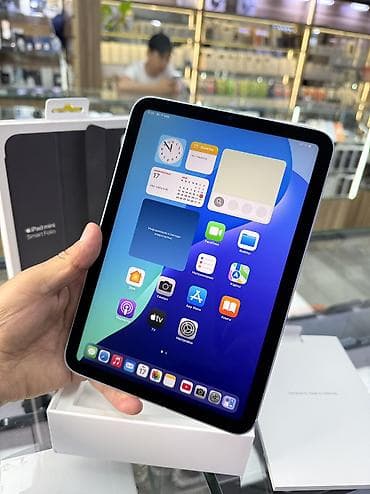 samsung flip3: Планшет, Apple, память 128 ГБ, 8" - 9", 5G, Б/у, Классический цвет - Голубой — 6
