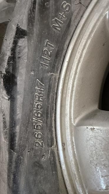 Транспорт: Дөңгөлөктөр монтажда 265 / 65 / R 17, All-season, Жаңы, 1 даана, Жол тандабастар (АТ/МТ), Куйма, тешиктери - 6 — 3