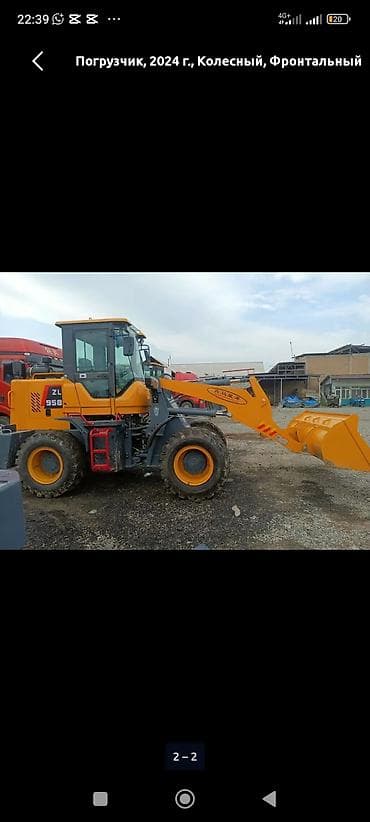 платье на девочку: Погрузчик, 2024 г., Колесный, Фронтальный — 3