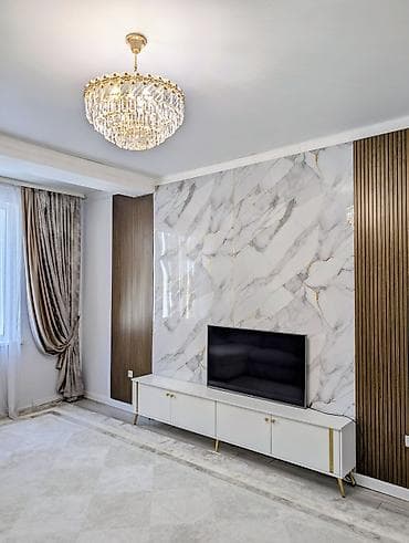 Недвижимость: 2 комнаты, 68 м², Аламедин-1 мкр Элитка, 4 этаж, Евроремонт — 1