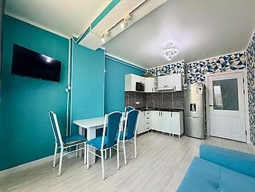 2 комнаты, 39 м², Кок-Жар мкр Элитка, 9 этаж, Евроремонт