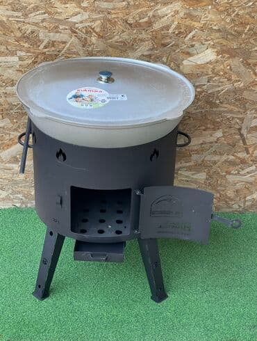 пищеварочный котёл: Печь заводской легко разбирается легко собирается краска — 9