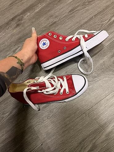 just do it: Мужские кроссовки, 38.5, 39, Converse, Новый, цвет - Красный, Самовывоз — 2