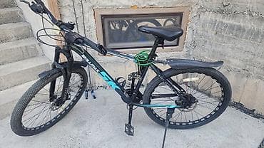 surf 130: СРОЧНО ПРОДАЮ!! Горный велосипед Skillmax в черном цвете с бирюзовыми — 1
