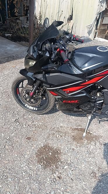 мотоциклдер: Без торга ! Спортивный мотоцикл Loncin Fast (серия R) в чёрно‑красном — 2