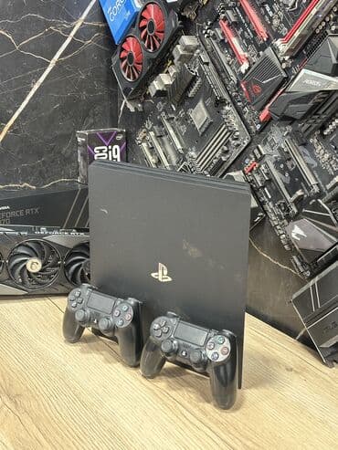 ноутбук почти новый: Игровая консоль PlayStation 4pro Комплект : Два Джойстика и — 2