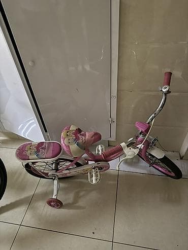 детская сидушка на велосипед: Детский велосипед, 2-колесный, 4 - 6 лет, Для девочки, Новый — 2