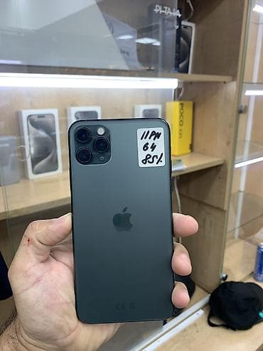 айфон 10 про: IPhone 11 Pro Max, Б/у, Black Titanium, Чехол, Защитное стекло — 1