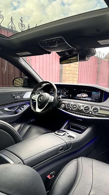 круглое зеркало: Mercedes-Benz S-Class: 2018 г., 3 л, Автомат, Бензин, Седан — 5