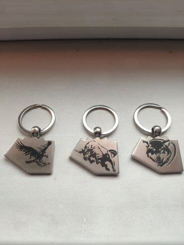 Брелки новые ( с лазерной гравировкойметаллический- для ключей)