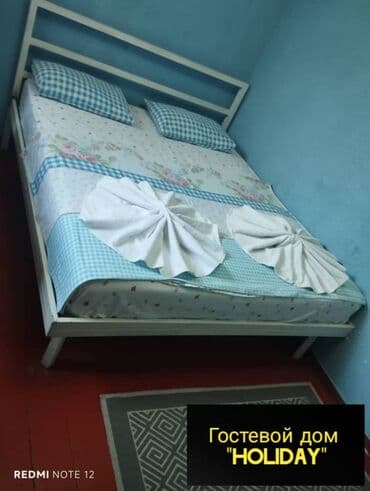 посуточная аренда ош квартир: 1 комната, Интернет, Wi-Fi, Круглосуточное заселение, Постельное белье — 2