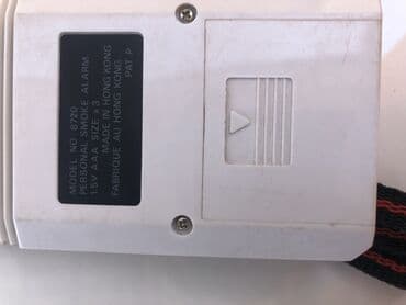 батарейки пальчиковые: Продаю б/у smoke Alarm привезён с Англии — 4