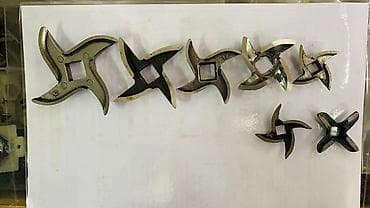 мясорубок: Ножы для промышленных и для домашних мясорубок разные размеры — 1