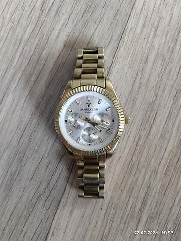 Чатырлар: Классикалык сааттар саат, Daniel Klein, Унисекс, Колдонулган — 3