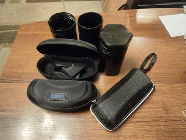 барсетка оригинал: Футляр для очков, Унисекс, цвет - Черный, Новый — 2