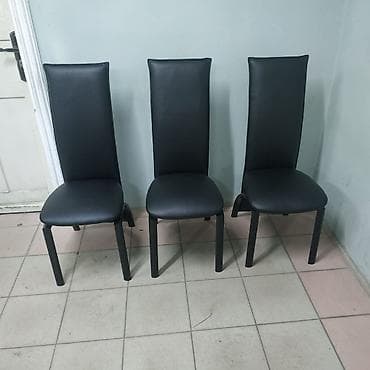 Офис эмереги: Ашкана үчүн отургуч, Башка материал, түсү - Кара lalafo.kg да — 1 Офис эмереги: Ашкана үчүн отургуч, Башка материал, түсү - Кара — 1