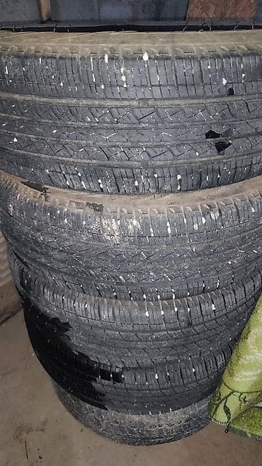 диски с шинами бу: Шины 225 / 70 / R 16, Лето, Б/у, Комплект, Легкий коммерческий транспорт (C/LT) — 3