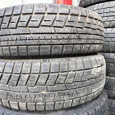 Шины 195 / 60 / R 15, Зима, Б/у, Пара, Легковые, Япония, Yokohama