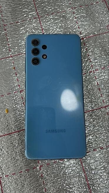 6: Samsung Galaxy A32, Б/у, 64 ГБ, цвет - Голубой, 2 SIM — 1