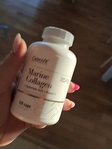 от морщин: Морской коллаген, Для улучшения кожи, Для взрослых, Капсулы — 1
