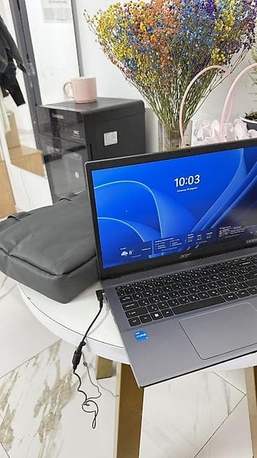 Acer 15.6" ноутбук для работы и учебы - Экран 15.6", антибликовый