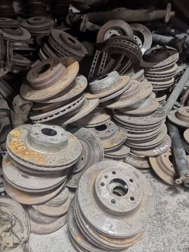 автозапчасти в бишкеке на мерседес: Предний тормозной диск Mercedes-Benz Б/у, Оригинал, Германия — 1