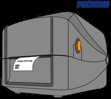 оборудование для типографии: Термотрансферный принтер Proton TTP-4206 Термопринтер этикеток Proton — 2
