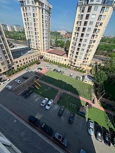 Квартиры: 3 комнаты, Ак-Кеме (старый аэропорт) Риэлтор, Без животных, от 1 года, С мебелью полностью — 1