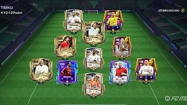 Уюлдук телефондор жана аксессуарлар: Продам готовый топ‑состав в мобильной футбольной игре (режим Ultimate — 1