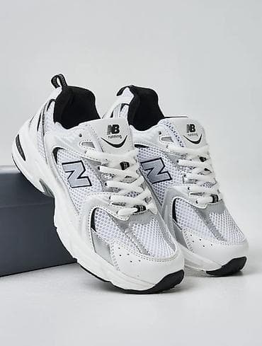 супер стильная: Кроссовки, 42, 43, New Balance, Новый, цвет - Белый, Самовывоз, Платная доставка — 1