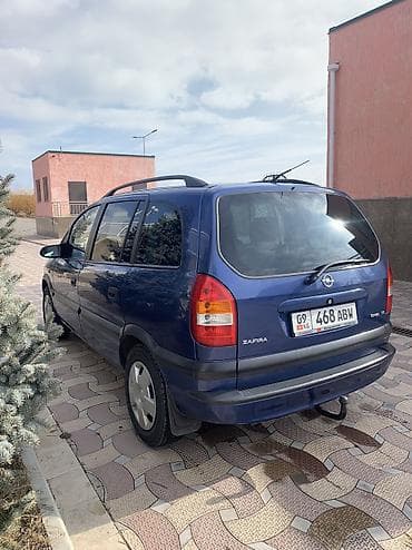 прямоток мото: Opel Zafira: 2002 г., 1.8 л, Бензин, Минивэн — 4