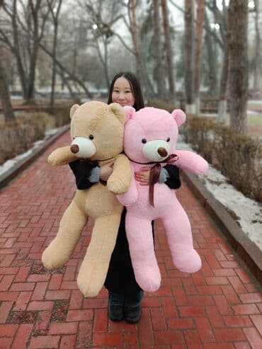 Плюшевые мишки-гиганты - Мягкие игрушки в виде медведей, разных