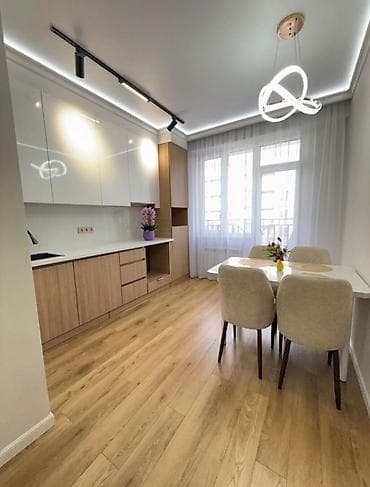 Недвижимость: 2 комнаты, 67 м², Тунгуч мкр Элитка, 11 этаж, Евроремонт — 3