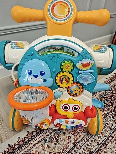Игрушка-ходунки 5-в-1 для малышей (12–36 мес.). Есть два варианта