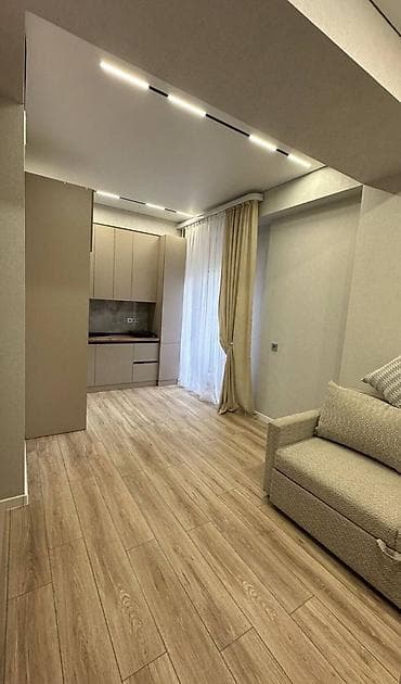 osh flat: 1 комната, 46 м², Восток-5 мкр 5 этаж, Евроремонт — 2