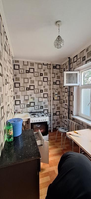Недвижимость: 1 комната, 33 м², Джал мкр (в т.ч. Верхний, Нижний, Средний) 105 серия, 3 этаж, Требуется ремонт — 4