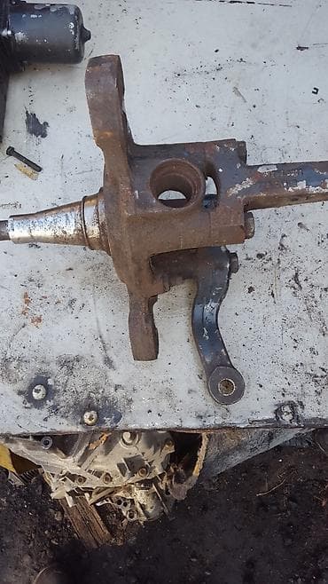 man: Man 8-163 передняя ость морковка левая дисковые тормоза — 1