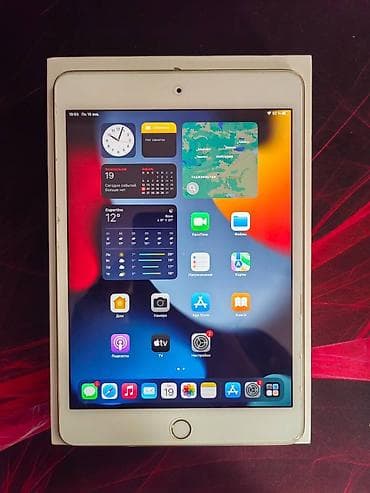 Планшет, Apple, память 128 ГБ, 7" - 8", Wi-Fi, Б/у, Классический цвет - Золотой