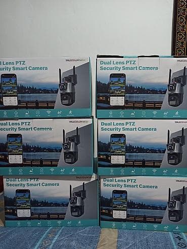 Dual Lens PTZ Security Smart Camera TRECOLORVIEW — поворотная уличная — 2