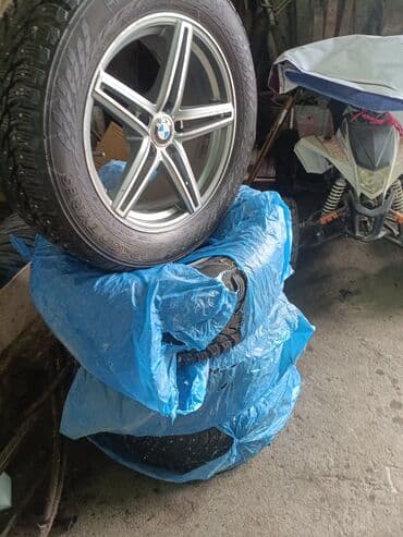 Колеса в сборе 255 / 55 / R 18, Зима, Б/у, Комплект, Легковые, Литые, отверстий - 4