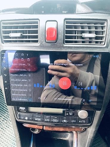 Мультимедийная Android-магнитола для автомобиля (большой сенсорный