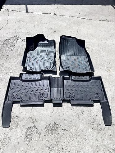 forester sj: Плоские Полики Для салона Toyota, цвет - Черный — 3