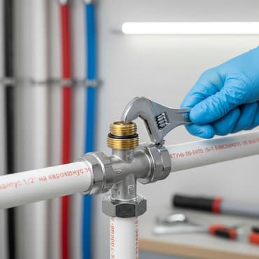 Универсальный переходник RTP - Назначение: соединение резьбы 1/2" с