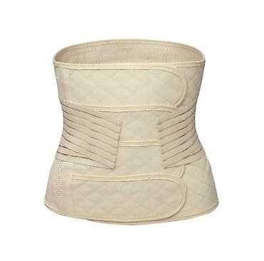 Маски медицинские: Корректирующий пояс-корсет для талии и поясницы (бежевый) - — 2