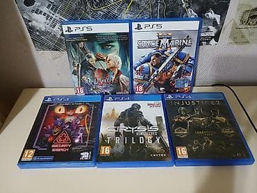Коллекция дисков для PS5/PS4 (полностью на русском) В наличии на фото