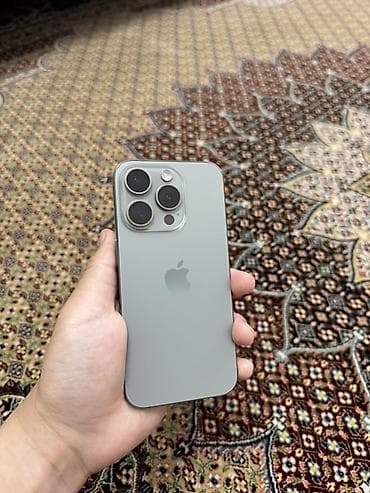 14 pro mac: IPhone 15 Pro, Natural Titanium, Коробка, 87 % — 1